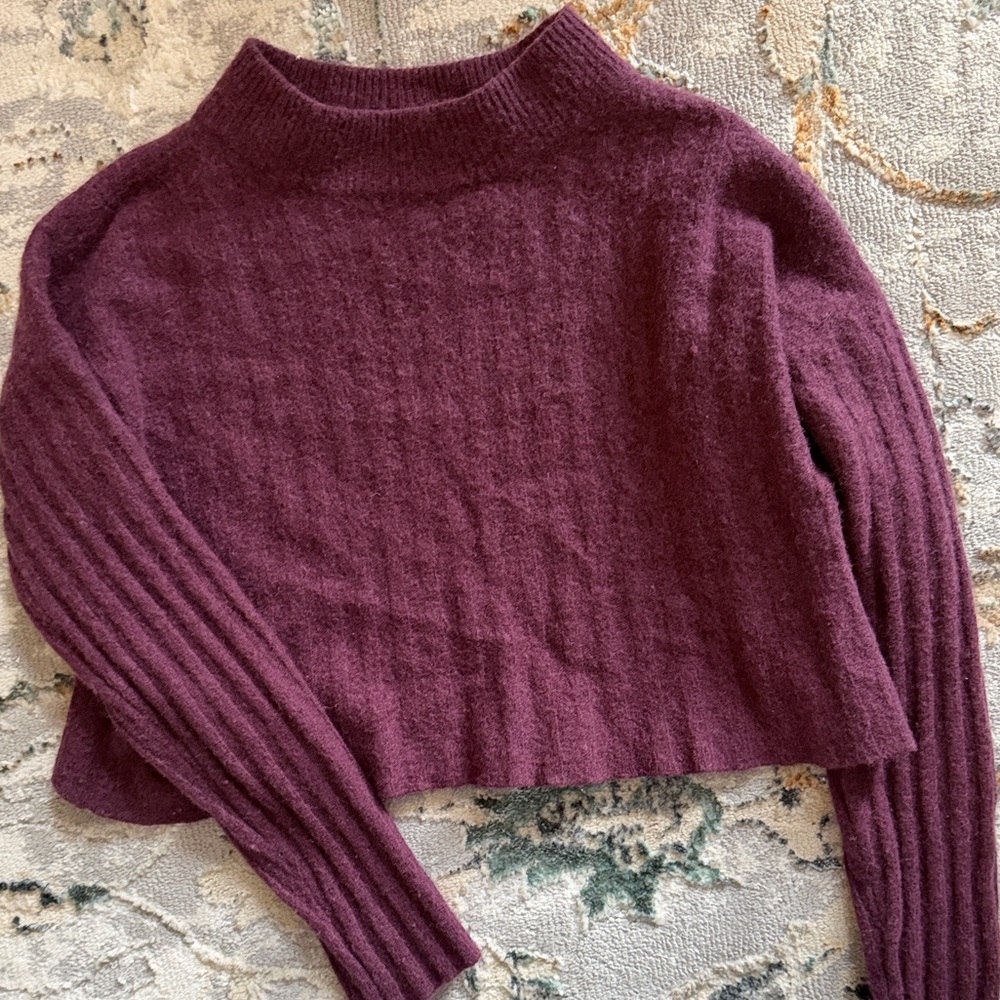 Madewell Plum Sweater